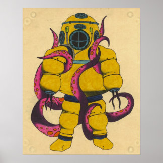 Telephone Printing Poster