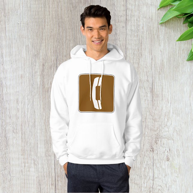 Telephone Road Sign Hoodie (Creator Uploaded)