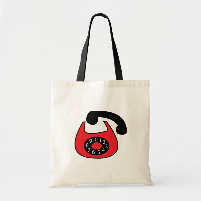 Telephone  tote bag (Front)
