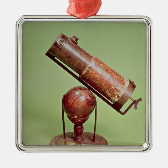 Telescope belonging to Sir Isaac Newton 1671 Christmas Ornament
