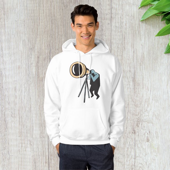Telescope Mens Hoodie (Creator Uploaded)