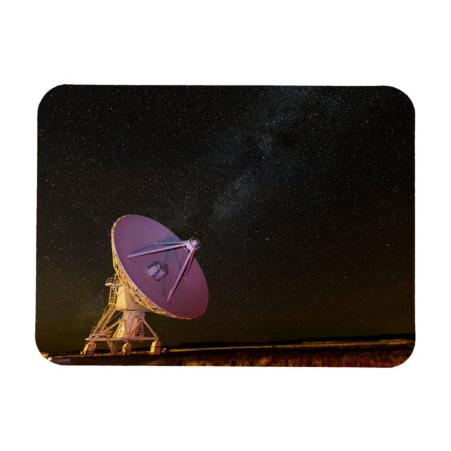 Telescope Milky Way | San Agustin New Mexico Magnet (Horizontal)