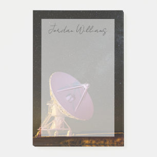 Telescope Milky Way   San Agustin New Mexico Post-it Notes