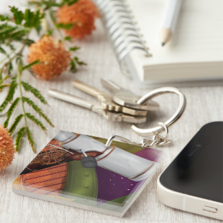 Telescope Observatory Key Ring