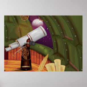 Telescope Observatory Poster