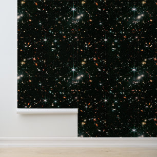 Telescopic Deep Space Galaxies Stars Seamless Wallpaper