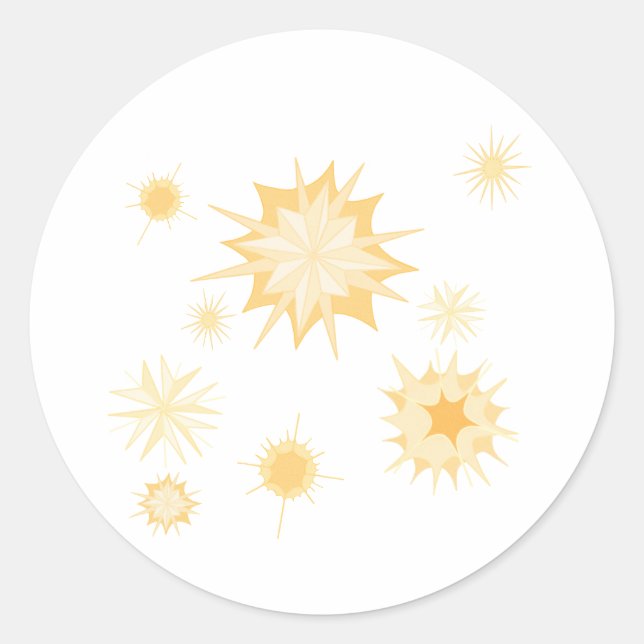 Telestial Glory Classic Round Sticker (Front)