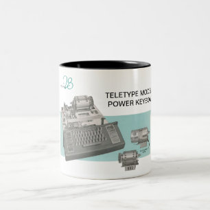 Teletype Model 28 Keyboard Mug