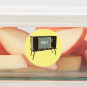 Television cartoon illustration