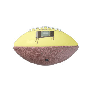 Television cartoon illustration american football