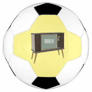 Television cartoon illustration football
