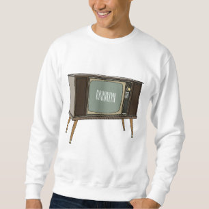 Television cartoon illustration sweatshirt