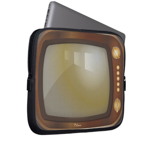 Television Laptop Sleeve (Front Right)