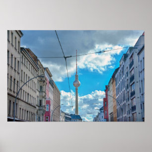 Television Tower, Berlin, Germany Poster