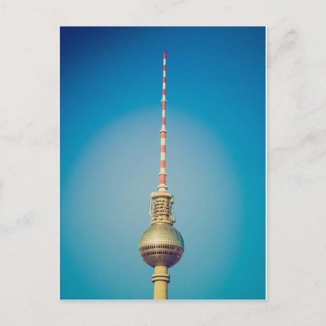 Television tower Berlin Postcard (Front)