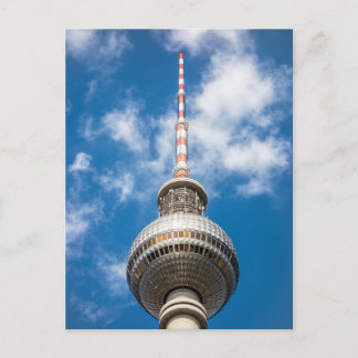 Television tower in Berlin (Germany) Postcard