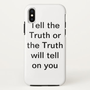 Tell  Case-Mate Phone Case, Apple iPhone X, Tough X Case