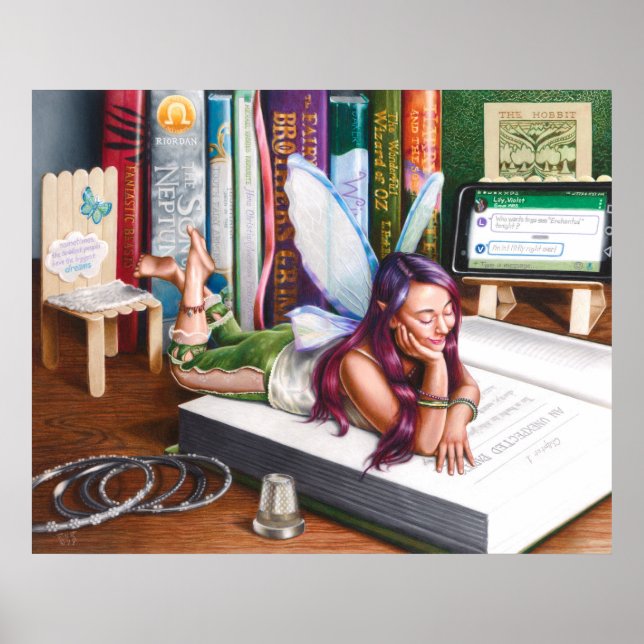 "Tell Me a Story" Poster (Front)