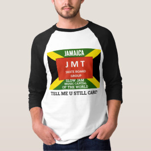 TELL ME IF U Men's Basic 3/4 Sleeve Raglan T-Shirt