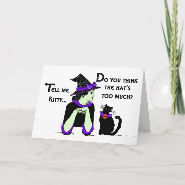TELL ME KITTY CARD (Front)