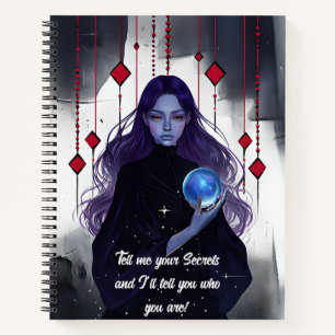 Tell me your secrets notebook