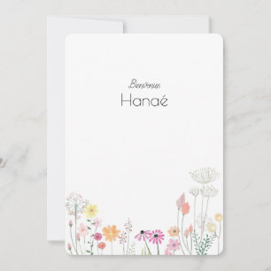 Tell of birth Hanaé Save The Date