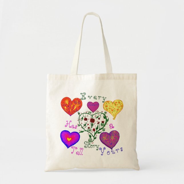 Tell Yours Tote Bag (Front)