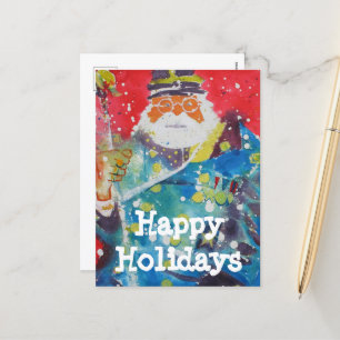 Telling Old War Stories #180801 Holiday Postcard