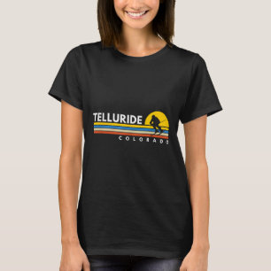 Telluride Co Colorado Vintage Retro Souvenirs Skii T-Shirt