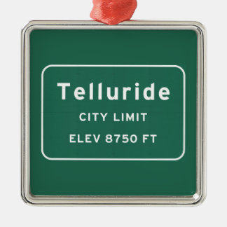 Telluride Colorado co Interstate Highway Freeway : Metal Tree Decoration