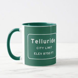 Telluride Colorado co Interstate Highway Freeway : Mug