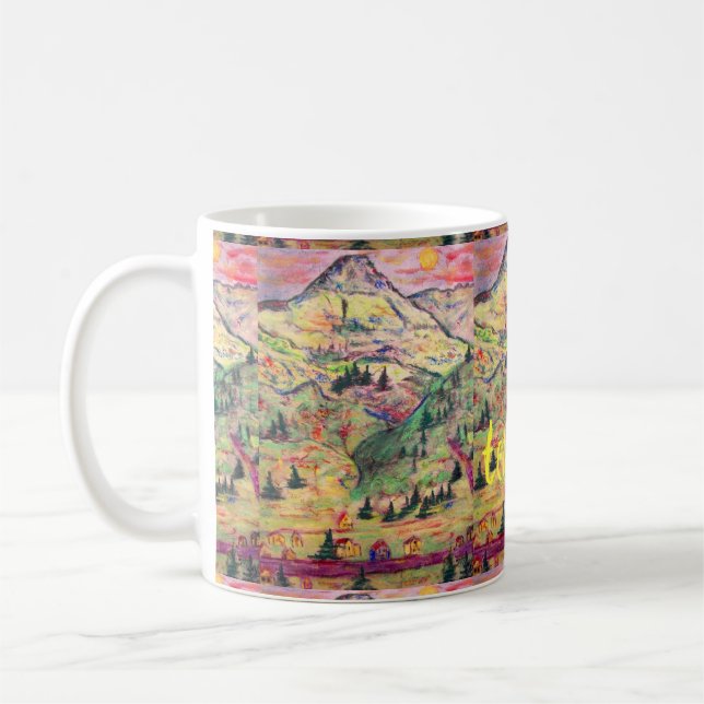 Telluride Colorado Coffee Mug (Left)