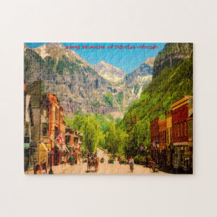Telluride colorado. jigsaw puzzle