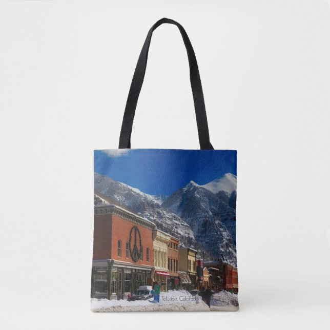 Telluride, Colorado landscape photograph Tote Bag (Front)