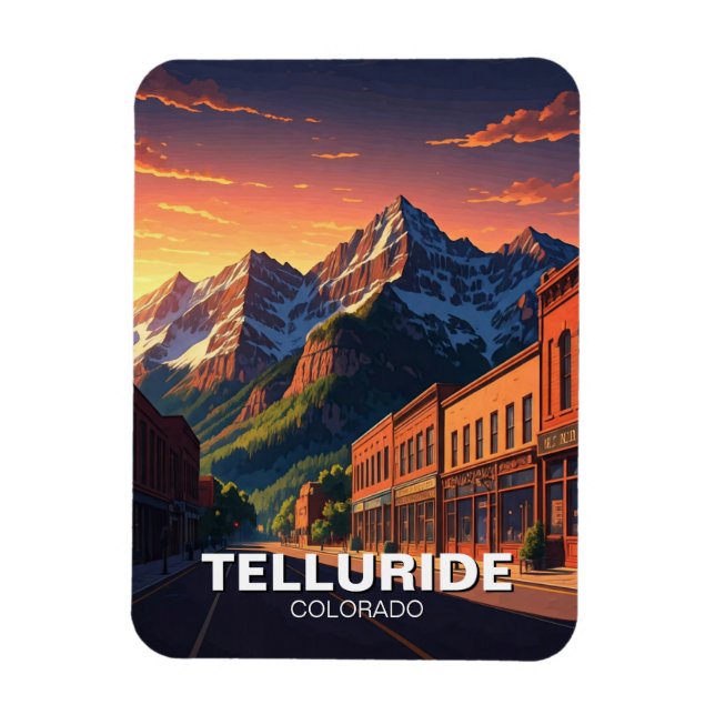 Telluride Colorado Magnet (Vertical)