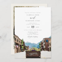 TELLURIDE Colorado Mountain Ski Travel Wedding