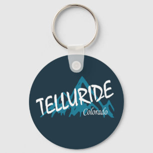 Telluride Colorado Mountains Key Ring