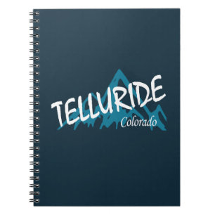 Telluride Colorado Mountains Notebook