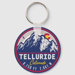 Telluride - Colorado Mountains Souvenir Key Ring