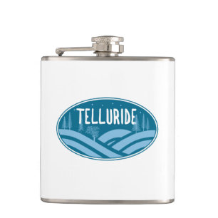 Telluride Colorado Outdoors Hip Flask