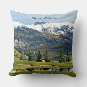 Telluride, Colorado picturesque photograph Cushion