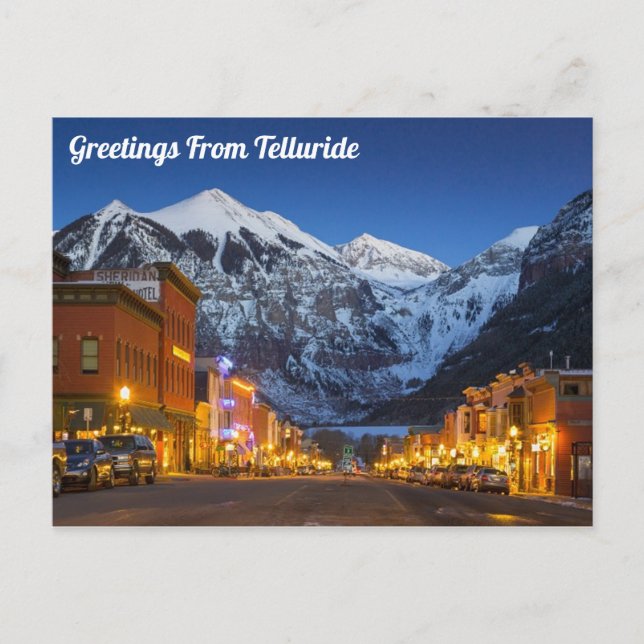 Telluride Colorado Postcard (Front)