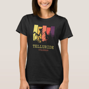 Telluride Colorado Retro Mountains Hiking Tellurid T-Shirt
