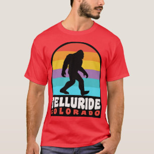 Telluride Colorado Retro Sunset T-Shirt
