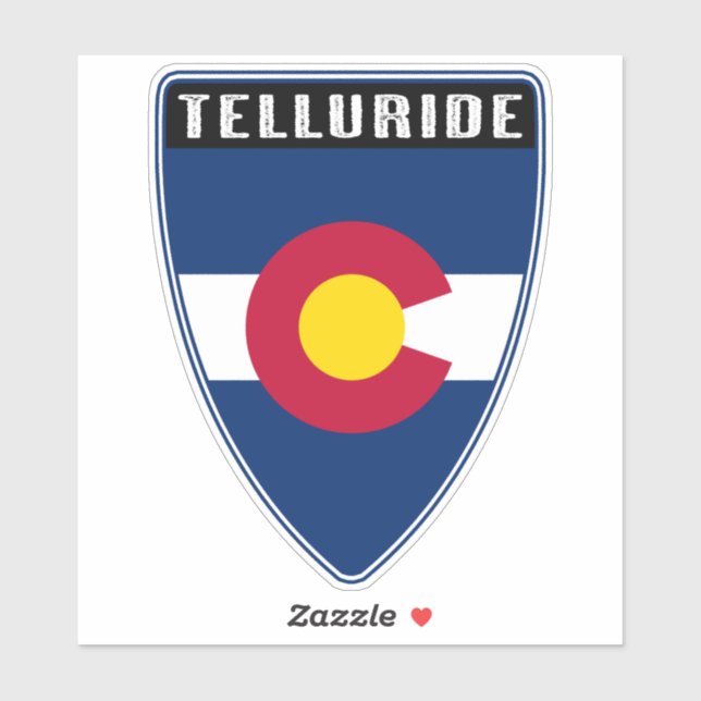 Telluride Colorado Shield (Sheet)