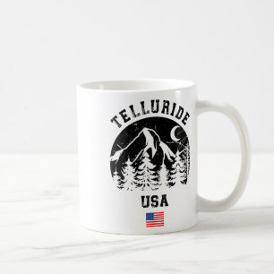 Telluride Colorado Ski Resort Alpine Skiing Americ Coffee Mug