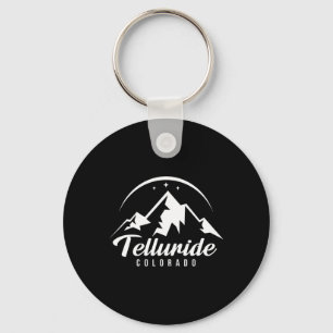 Telluride Colorado Ski Resort Skiing Snowboarding Key Ring