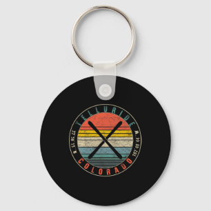 Telluride Colorado Ski Skiing Snowboarding Snow Mo Key Ring