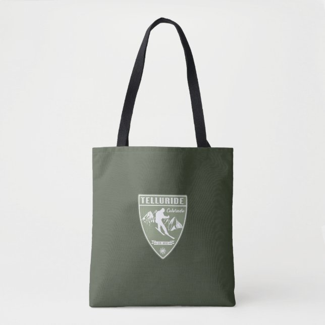 Telluride Colorado Tote Bag (Front)