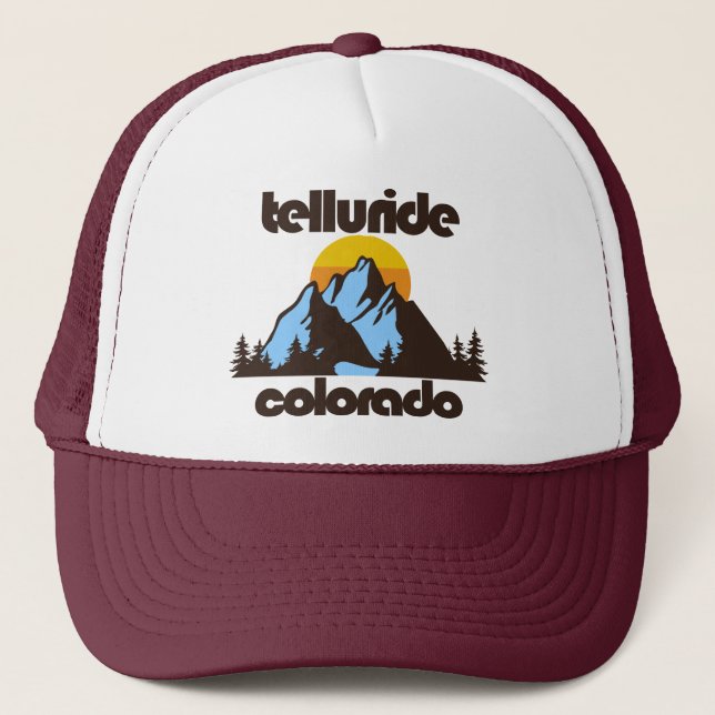 Telluride,Colorado Trucker Hat (Front)